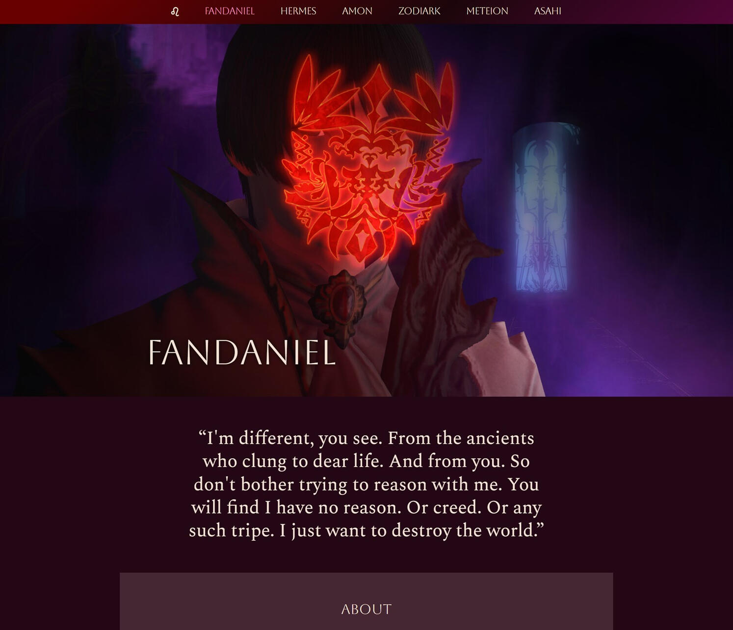 FFXIV Fandaniel