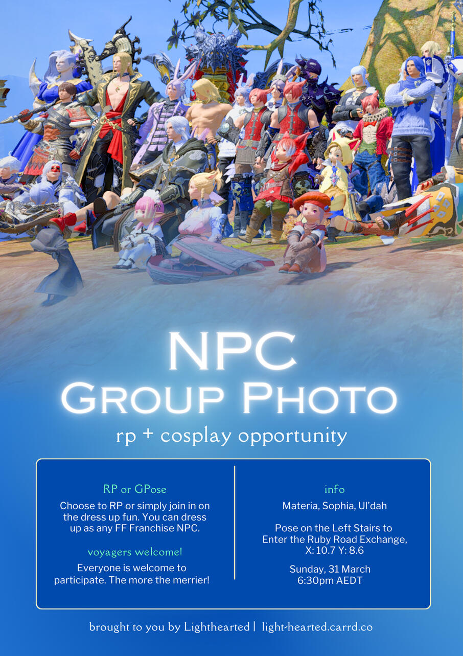 NPC Group Photo NPC Group Photo